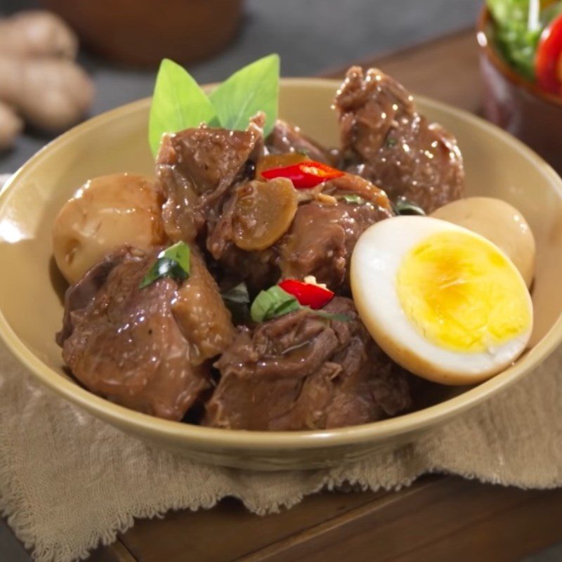 Step 5 Finished Product Braised Duck in Soy Sauce