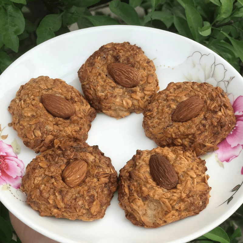 Step 3 Final Product Almond Oatmeal Cake