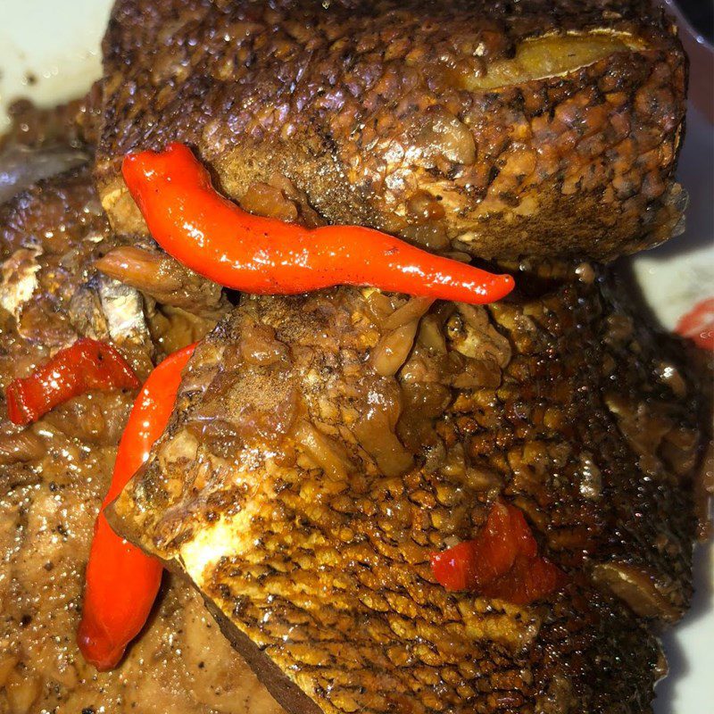 Step 5 Final Product Mackerel Stewed with Pepper