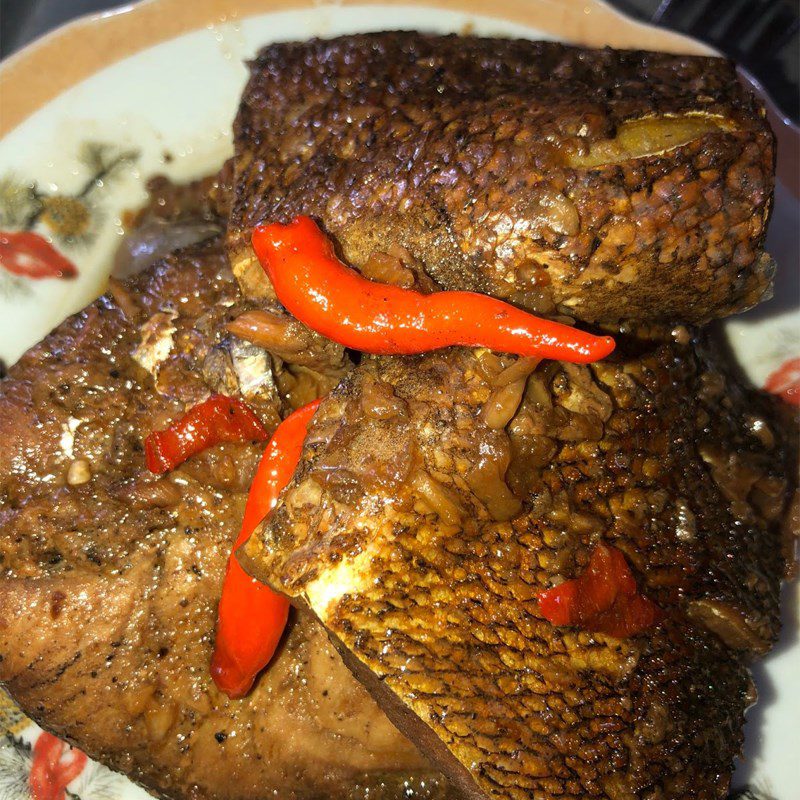 Step 5 Final Product Mackerel Stewed with Pepper