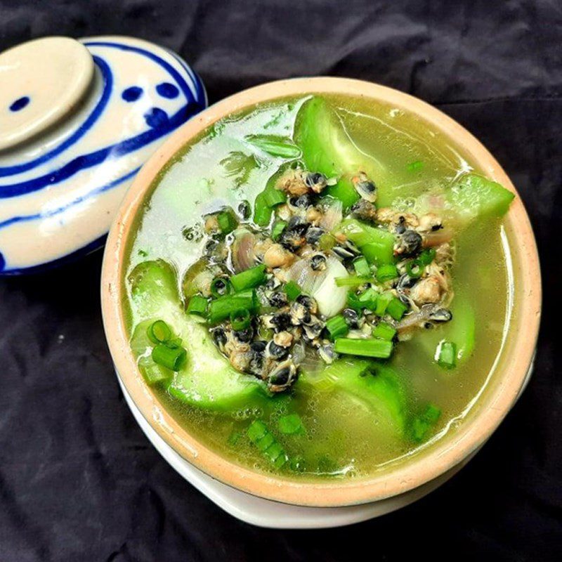 Step 3 Final Product Clam soup with gourd