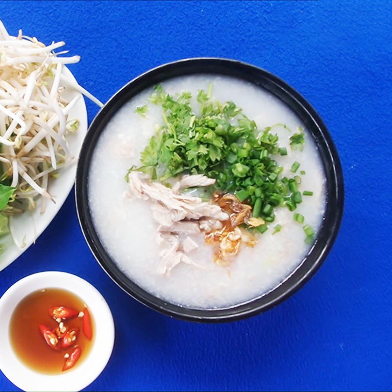 Step 3 Final product Pork rib porridge