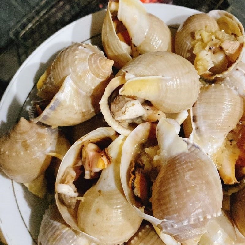 Step 6 Final Product Grilled Garlic Snails with Fish Sauce (recipe shared by a user)