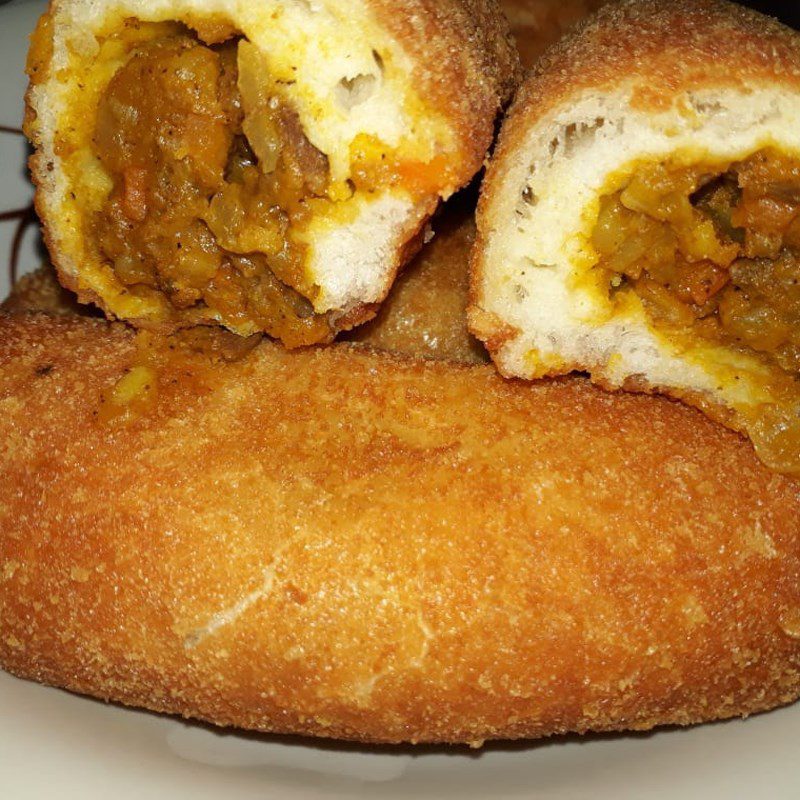 Step 6 Final Product Fried curry bread