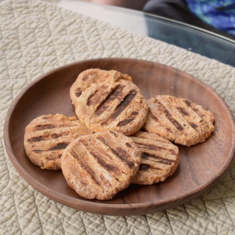 Step 4 Final product Sweet potato oatmeal cake using an air fryer