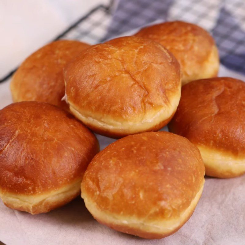 Step 7 Final Product Taro-filled Donuts