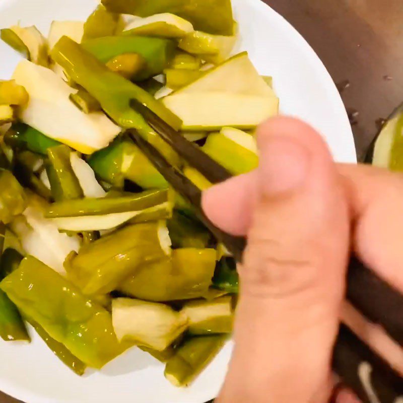 Step 4 Final Product Sweet and Sour Pickled Cucumbers