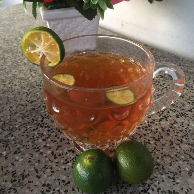 Step 5 Final Product Honey Citrus Tea