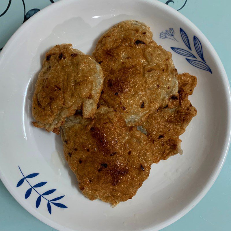 Step 4 Final Product Fried Fish Cake