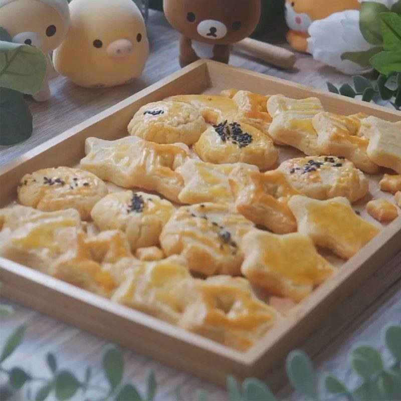 Step 6 Product Salted egg cookies without an oven