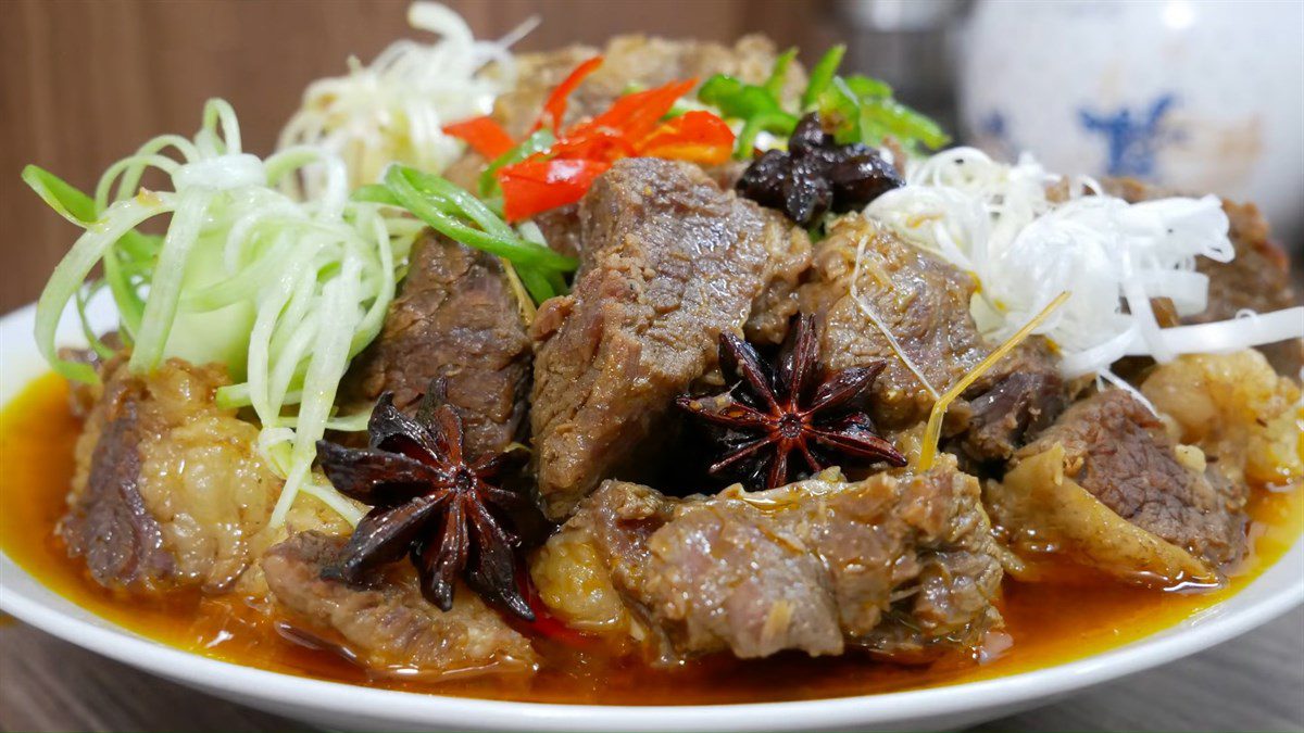 Five-spice stewed beef