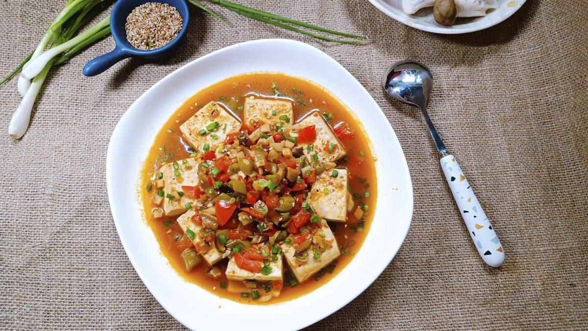 Vegetarian Sichuan Tofu