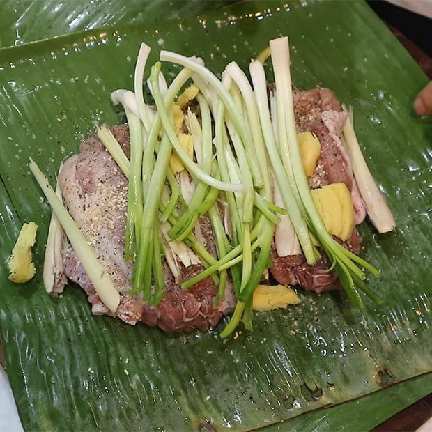 Step 1 Prepare and marinate the meat Salted Pork