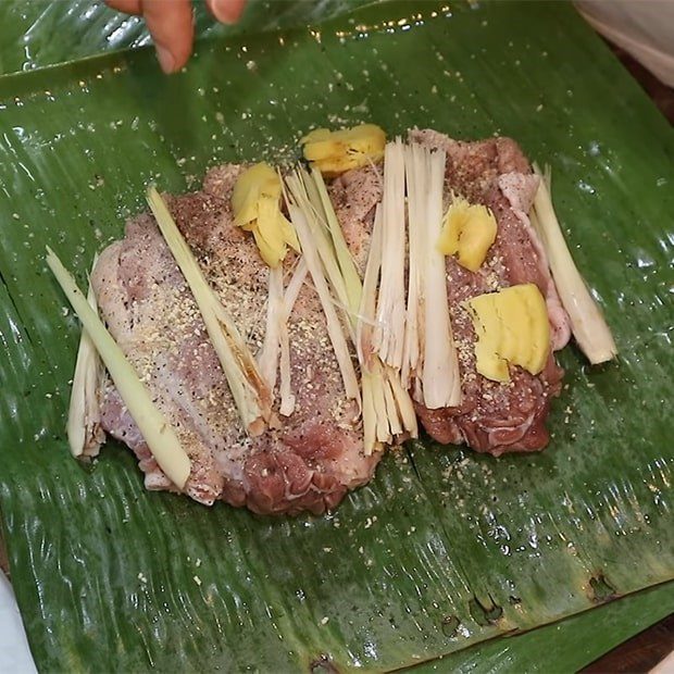 Step 1 Prepare and marinate the meat Salted Pork