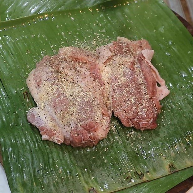 Step 1 Prepare and marinate the meat Salted Pork