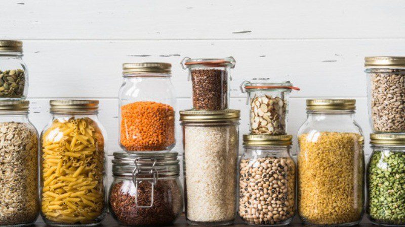 Store in jars or airtight containers