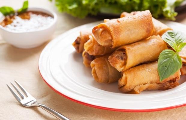 storing spring rolls