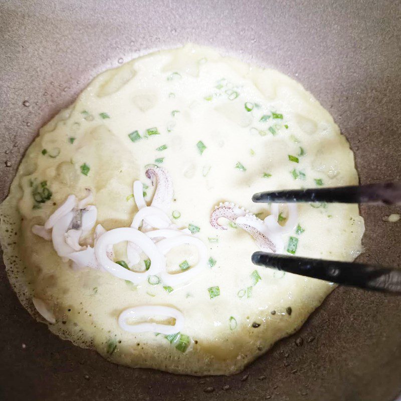 Step 3 Proceed to make pancakes Pancakes using a non-stick pan