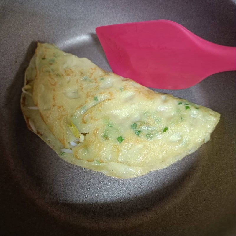 Step 3 Proceed to make pancakes Pancakes using a non-stick pan