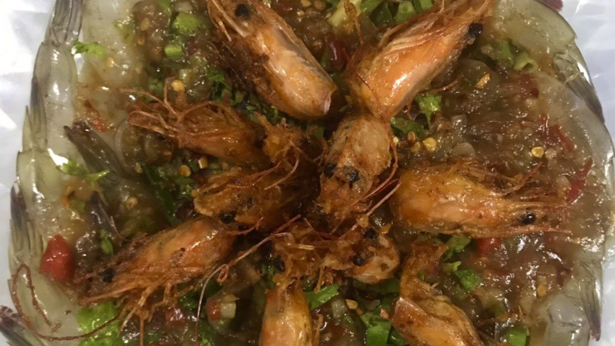 Thai sauce shrimp (recipe shared by a user)