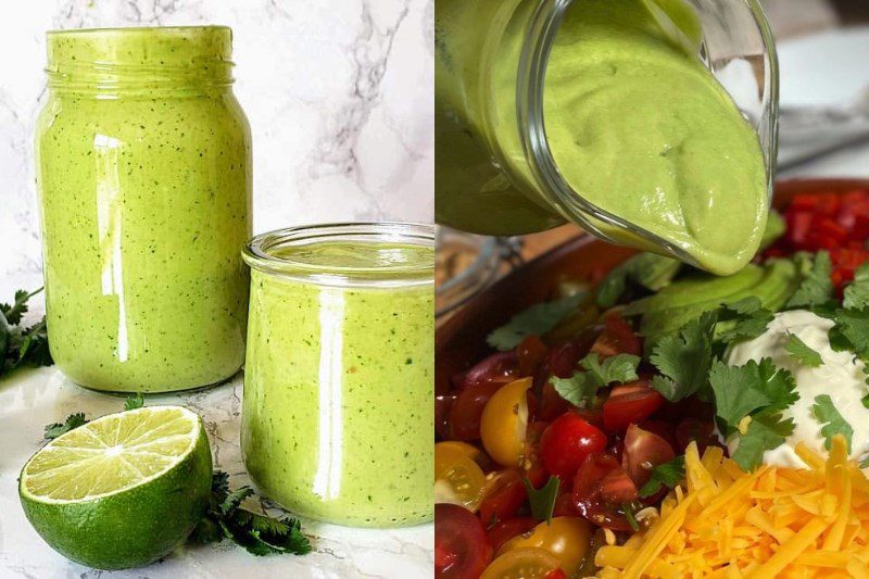 Avocado lemon sauce