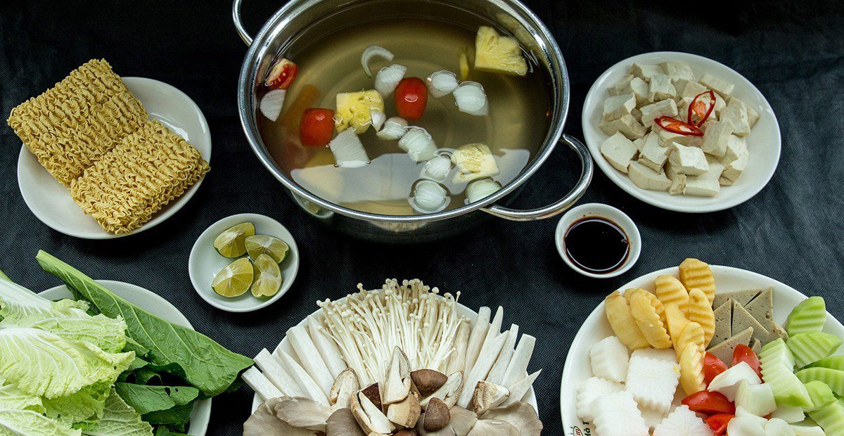 Vegetarian Mushroom Hotpot