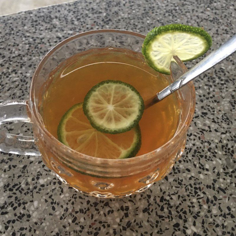 Step 5 Final Product Honey Lemon Tea