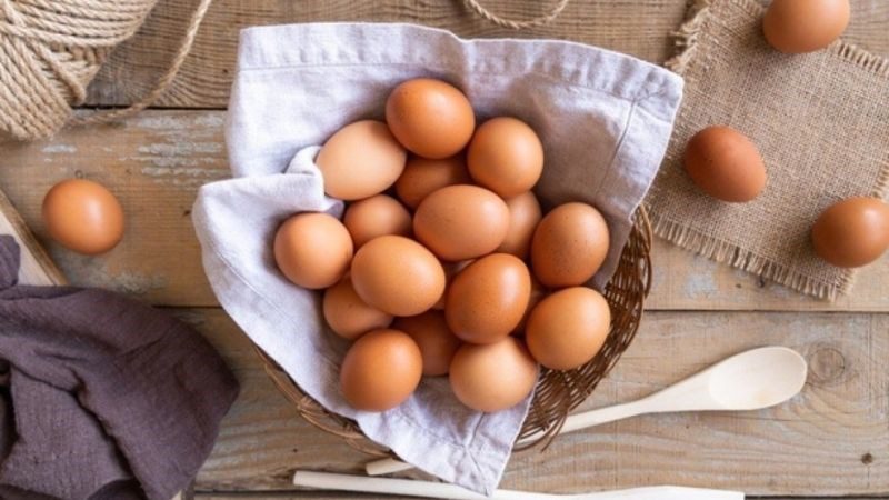 Ingredients for decorating Easter eggs