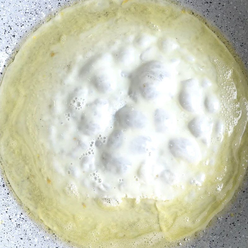 Step 4 Egg Wrapping Steamed Egg with Patterns