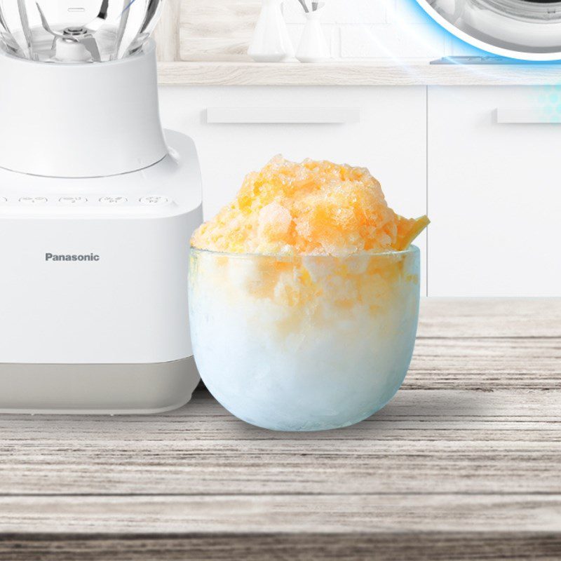 Step 2 Presentation Honey Orange Slush with Panasonic Multi-Function Blender