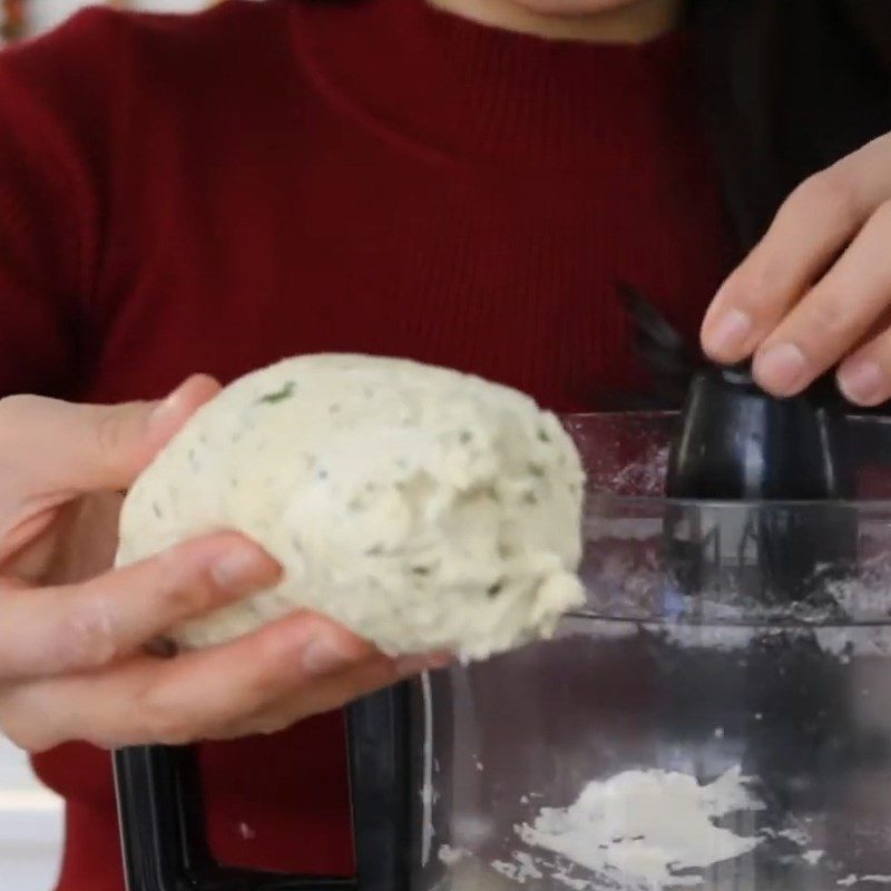 Step 1 Mix the dough for savory rosemary cookies