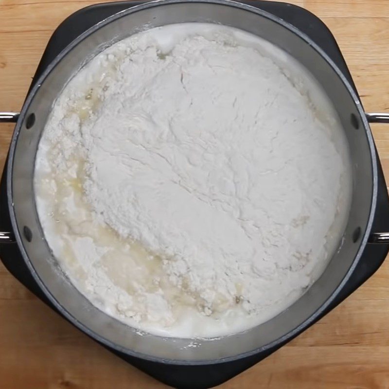 Step 4 Mixing the Croquembouche batter