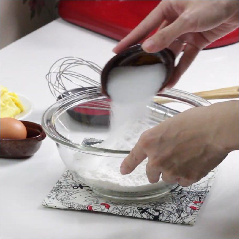 Step 1 Mix the dough for Texas Butter Cookies