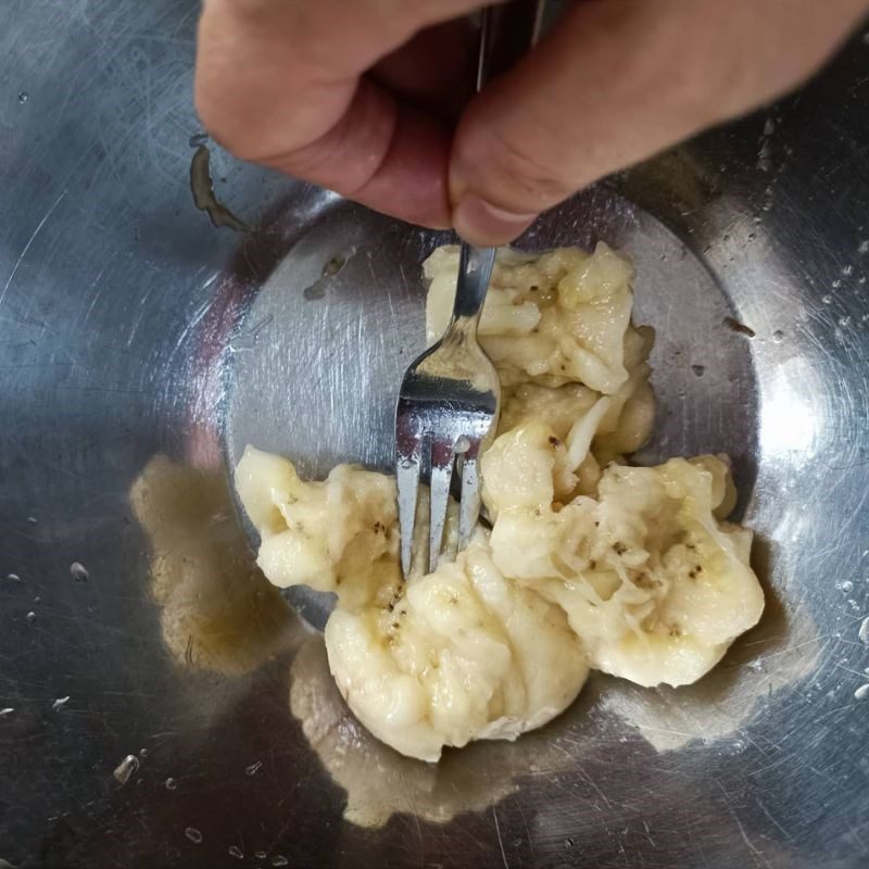 Step 2 Mix the dough Cinnamon Banana Cookies