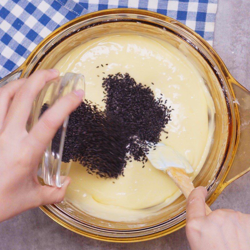 Step 2 Mix the dough for Korean Black Sesame Bread