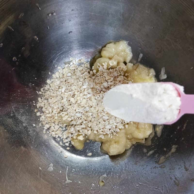 Step 2 Mix the dough Cinnamon Banana Cookies