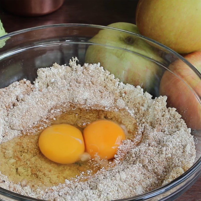 Step 3 Mix the batter Apple Oatmeal Cupcakes