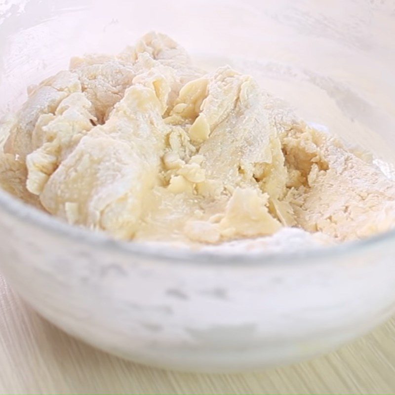 Step 2 Mix the dough Deep-fried doughnut