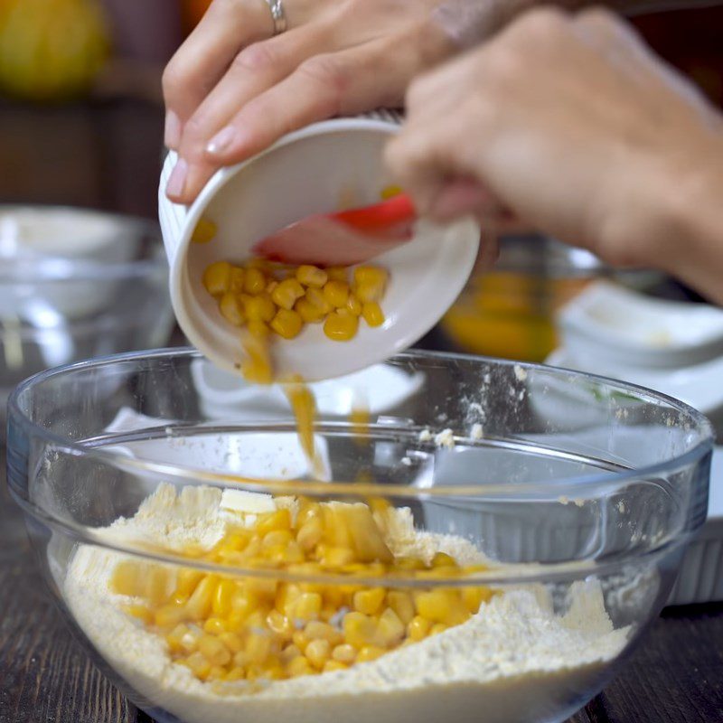 Step 2 Mix the dry ingredients Savory Cornbread