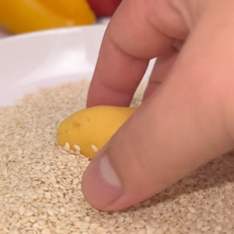 Step 2 Mix the dough and shape the cake Sweet Potato Kén Cake (Recipe from the Tiktok channel Cooking with TasteVN)