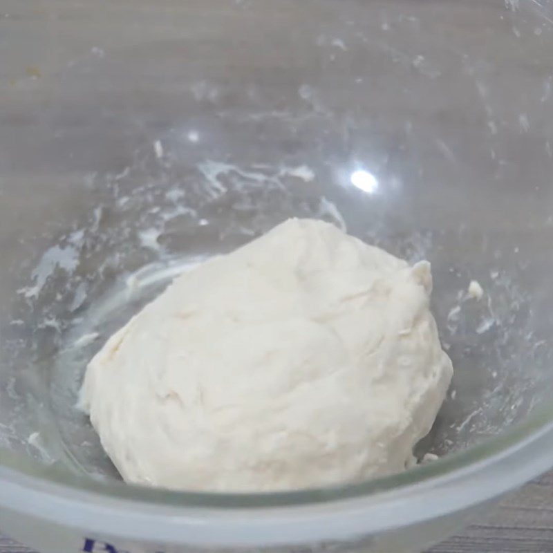 Step 1 Mixing and proofing the dough for Danish butter sugar bread