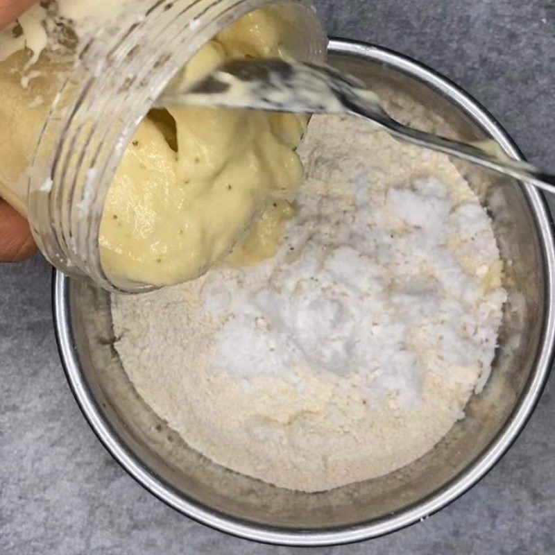 Step 1 Mix the Ingredients for Butter-Free Cookies