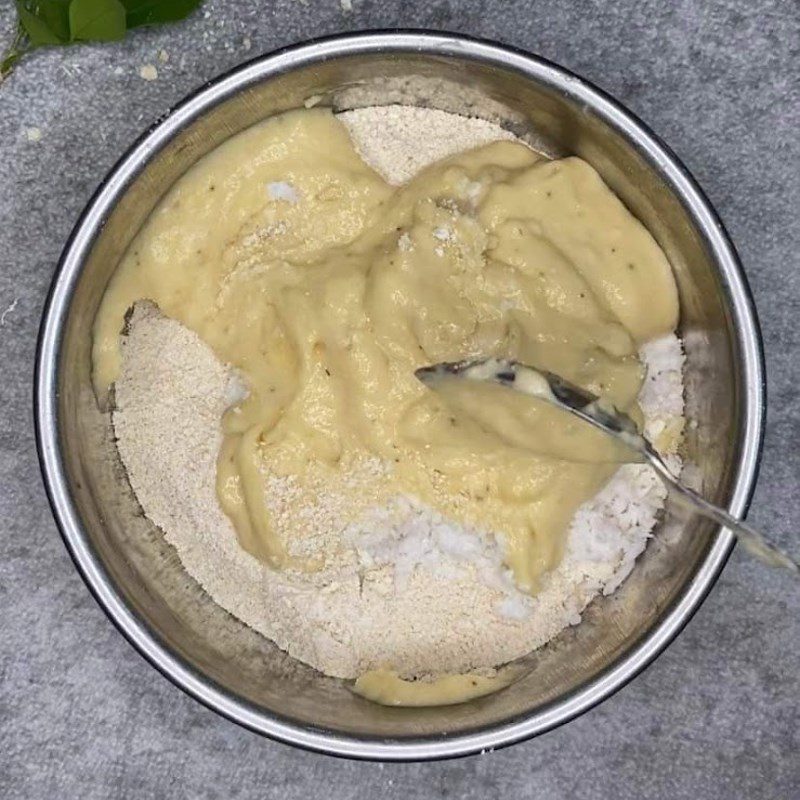 Step 1 Mix the Ingredients for Butter-Free Cookies