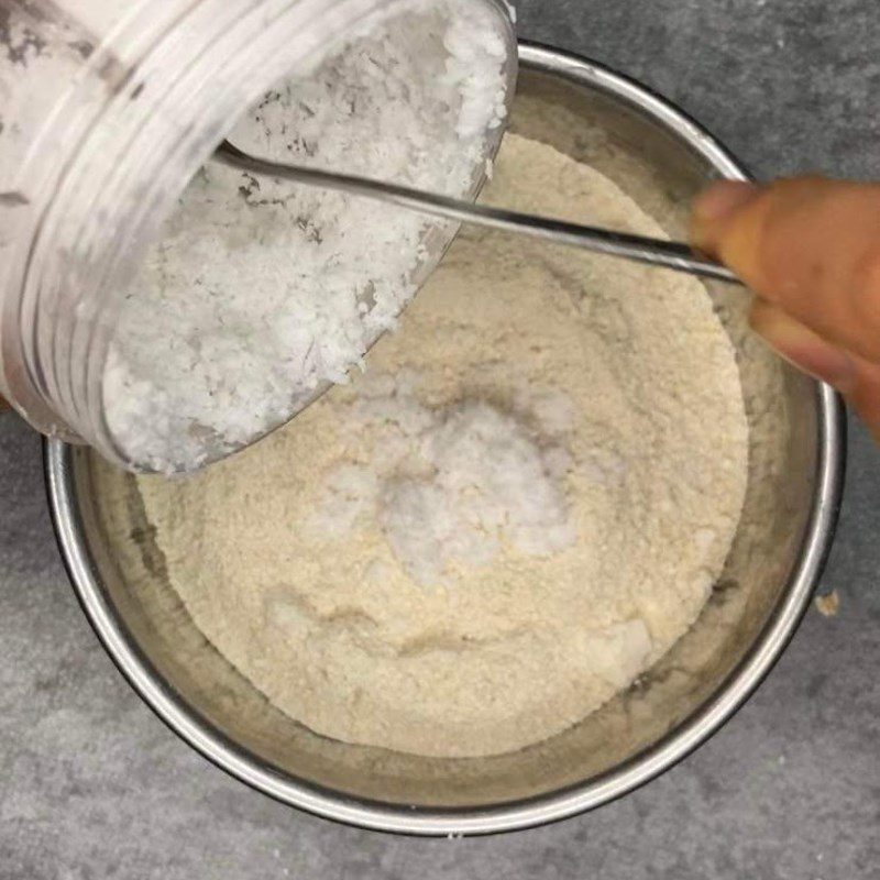 Step 1 Mix the Ingredients for Butter-Free Cookies