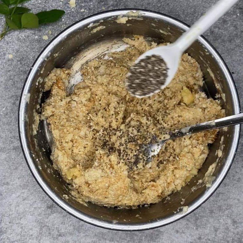 Step 1 Mix the Ingredients for Butter-Free Cookies