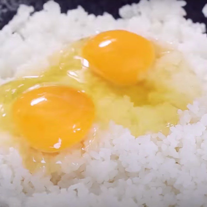 Step 3 Mix the rice Octopus rice