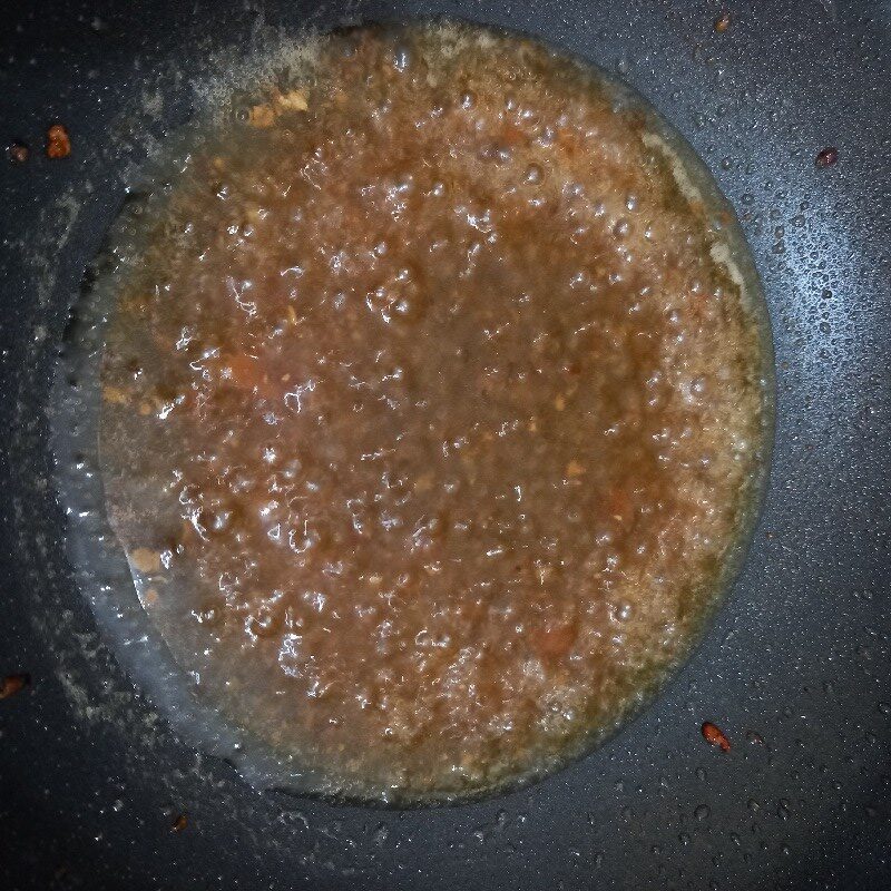 Step 3 Making Tamarind Chicken Tamarind Chicken