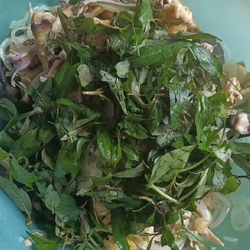 Step 3 Mix the chicken salad with onions Chicken salad with onions (recipe shared by users)