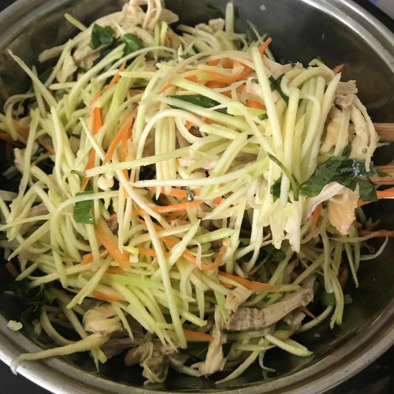 Step 4 Mix Mango Chicken Salad Mango Chicken Salad (recipe shared by users)