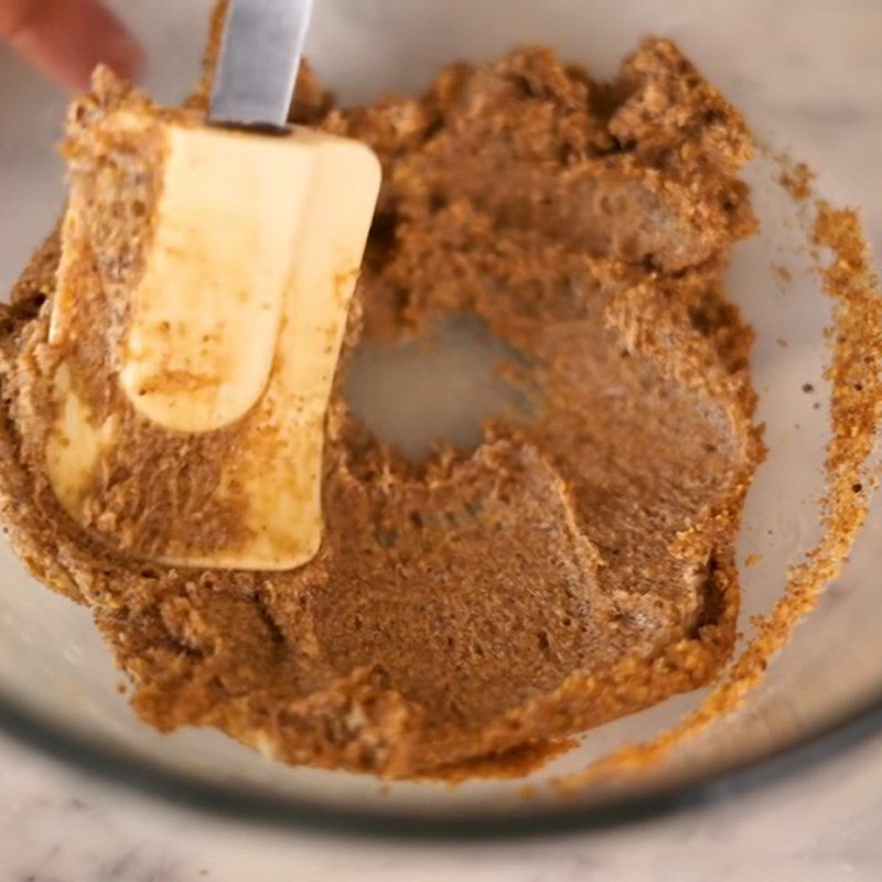 Step 1 Mix the butter and sugar mixture (butter, sugar, orange zest) Eggless Gingerbread Cookies